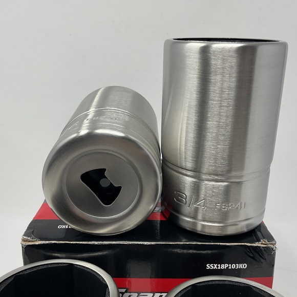 Snap-on Tools Socket Bottle Cooler Koozie With Opener Set - Picture 6 of 10